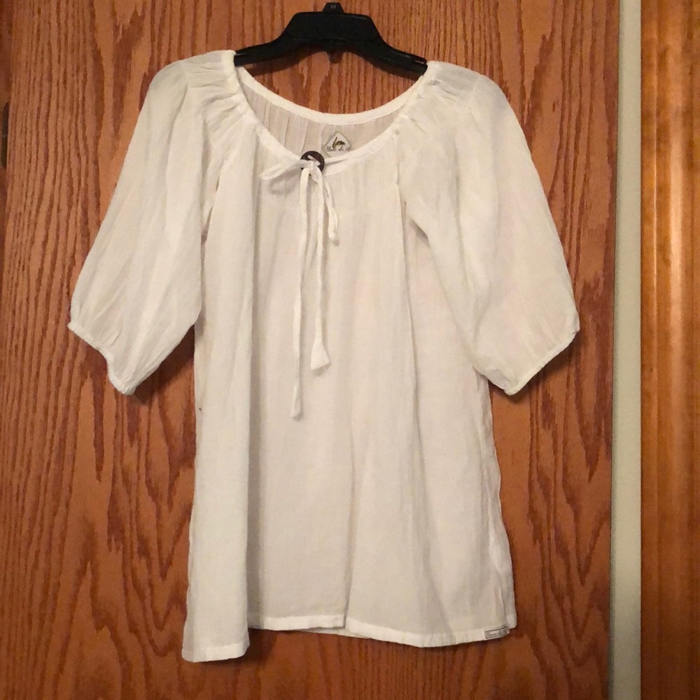 Flowy white blouse